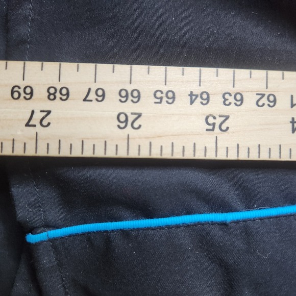 Western Express Black Blue Pearl Snap Show Shirt 2xl Embroidered Smile Pocket - Picture 11 of 16